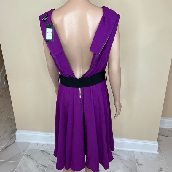 𝅺City chic belted dress - Picture 4 of 11